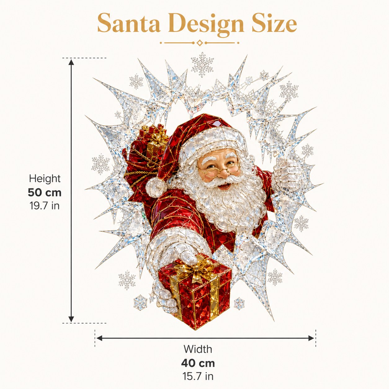 🎅Christmas Sale🎅2026 Christmas Window Decals