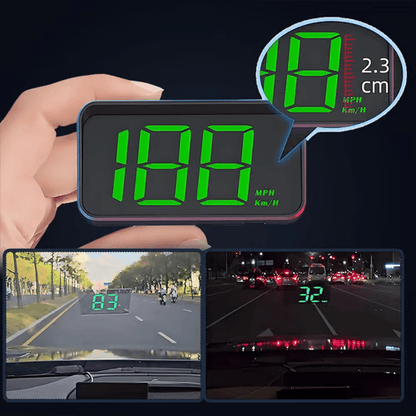 🚗Car Head-Up Display with GPS