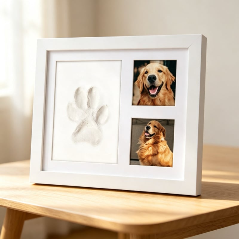 ❤️ Pet Lover Gift Sale 65% OFF – Pet Paw Print Memorial Frame Kit | A Keepsake to Treasure