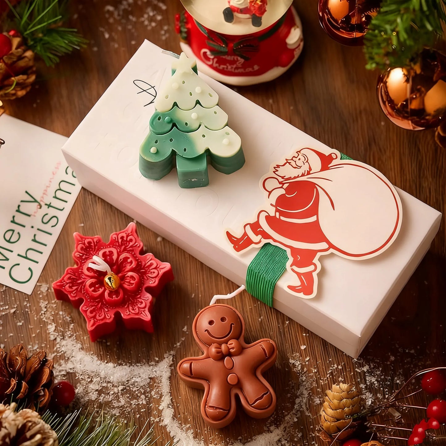 🎅Christmas Early Discount 49% Off✨Handmade Christmas Scented Candle Gift Set: A Festive Essential for Atmosphere & Gifting🕯️🎄