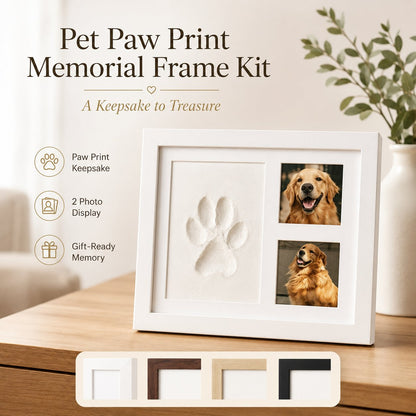 ❤️ Pet Lover Gift Sale 65% OFF – Pet Paw Print Memorial Frame Kit | A Keepsake to Treasure