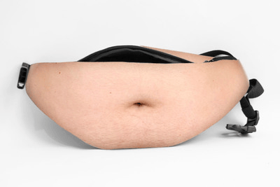 🔥 3D Prank Dad Bod Waist Bag
