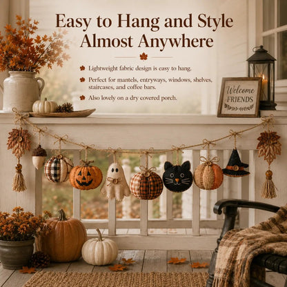 🔥HOT SALE 49% OFF - 🍂Cozy Fall Fabric Garland🎃