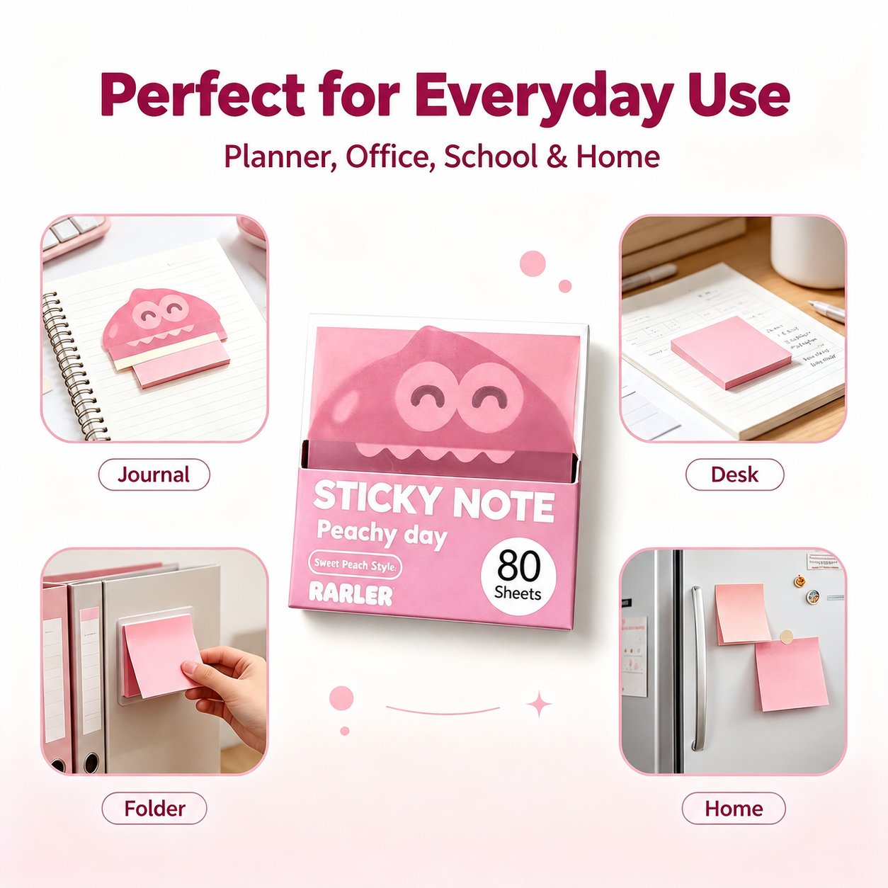 Cute Monster Pull-out Sticky Notes