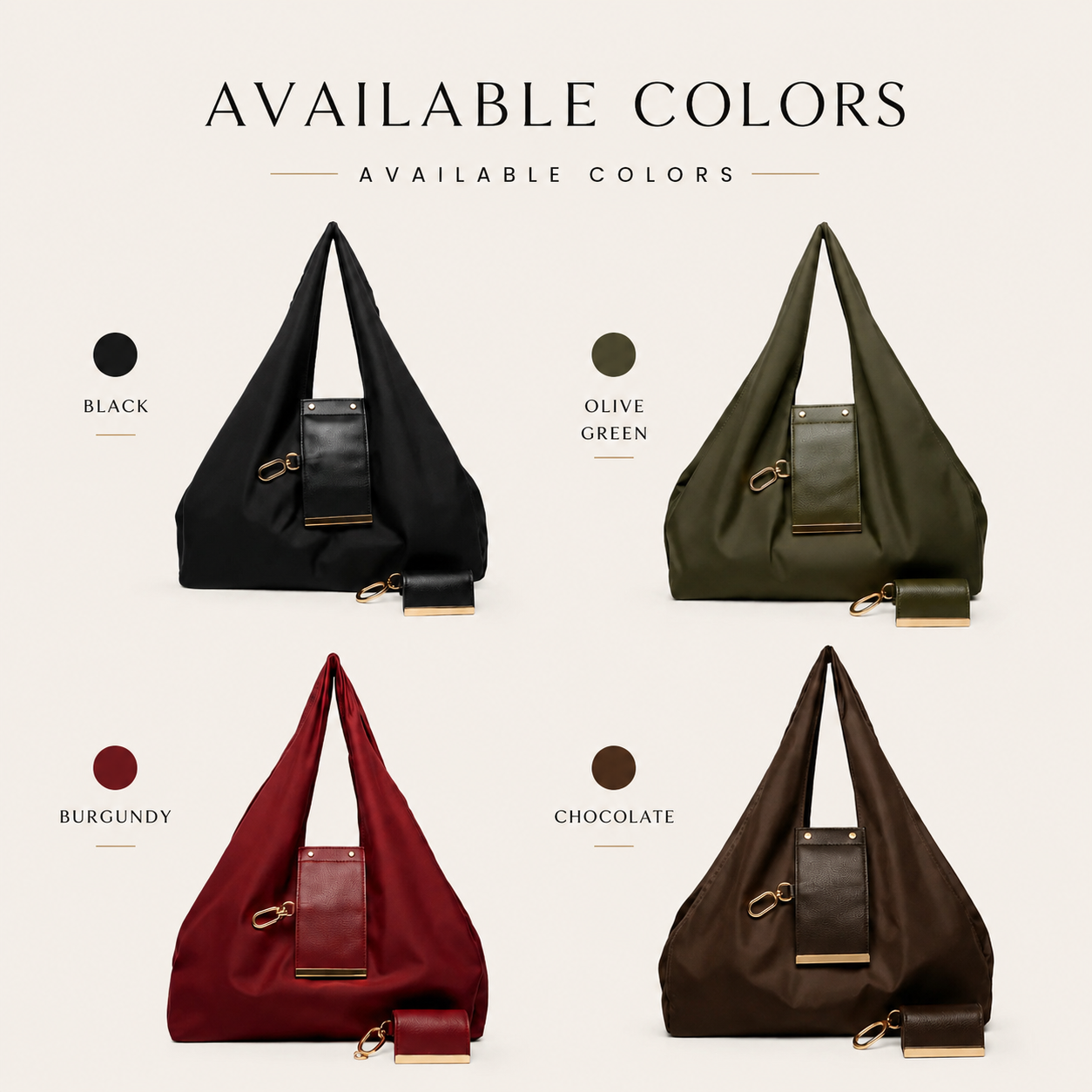 Transformable Bag – Stylish Vegan Leather Tote & Keychain Charm