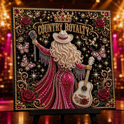 💥 LAST DAY 49% OFF – 🎤 Premium 3D Pearl Dolly Country Music Tribute Art Kit | Luxury Flocked Canvas with Scratch-Resistant Non-Fading Acrylic Resin Pearls & Faceted Drills DIY Keepsake Decor 💎✨