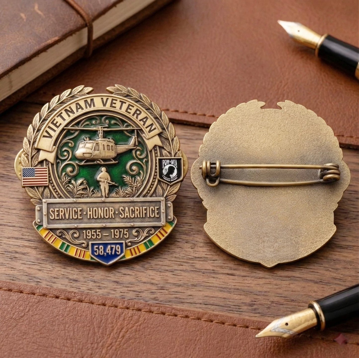 🦅LAST DAY 50% OFF - 🎖️Vietnam Veteran Honor Commemorative Pin