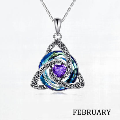 ♾️💖Birthstone Celtic Knot Necklace for Women