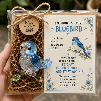 💌 Emotional Support Glass Animal Gift Set | 7 Meaningful Designs with Encouragement Card & Gift-Ready Packaging ✨