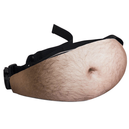 🔥 3D Prank Dad Bod Waist Bag