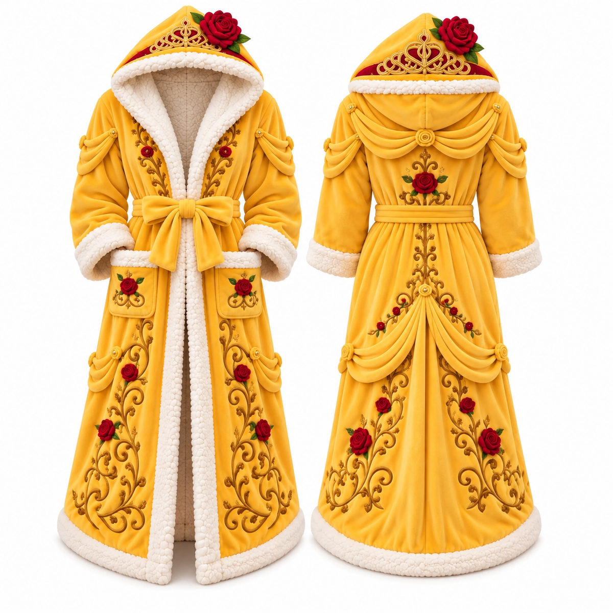 👑 Cotitoc™ Heated Princess Robe – Cozy warmth for cold days