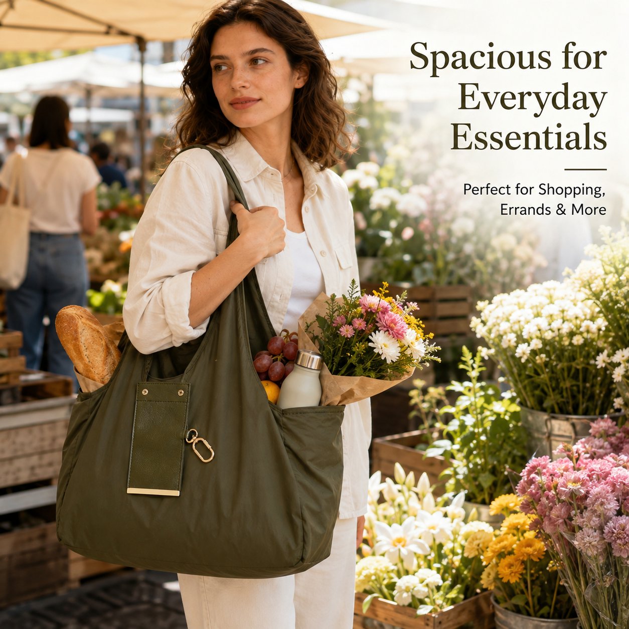 Handheld tote bag