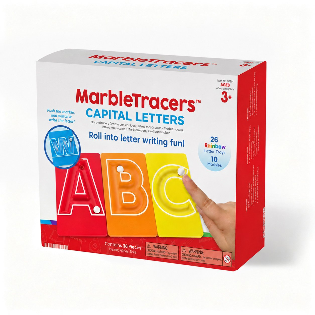 🔥Last Day 49% OFF-2026 🔤Marble Tracers - Lowercase Letters🌀Roll Into Letter-Writing Fun!