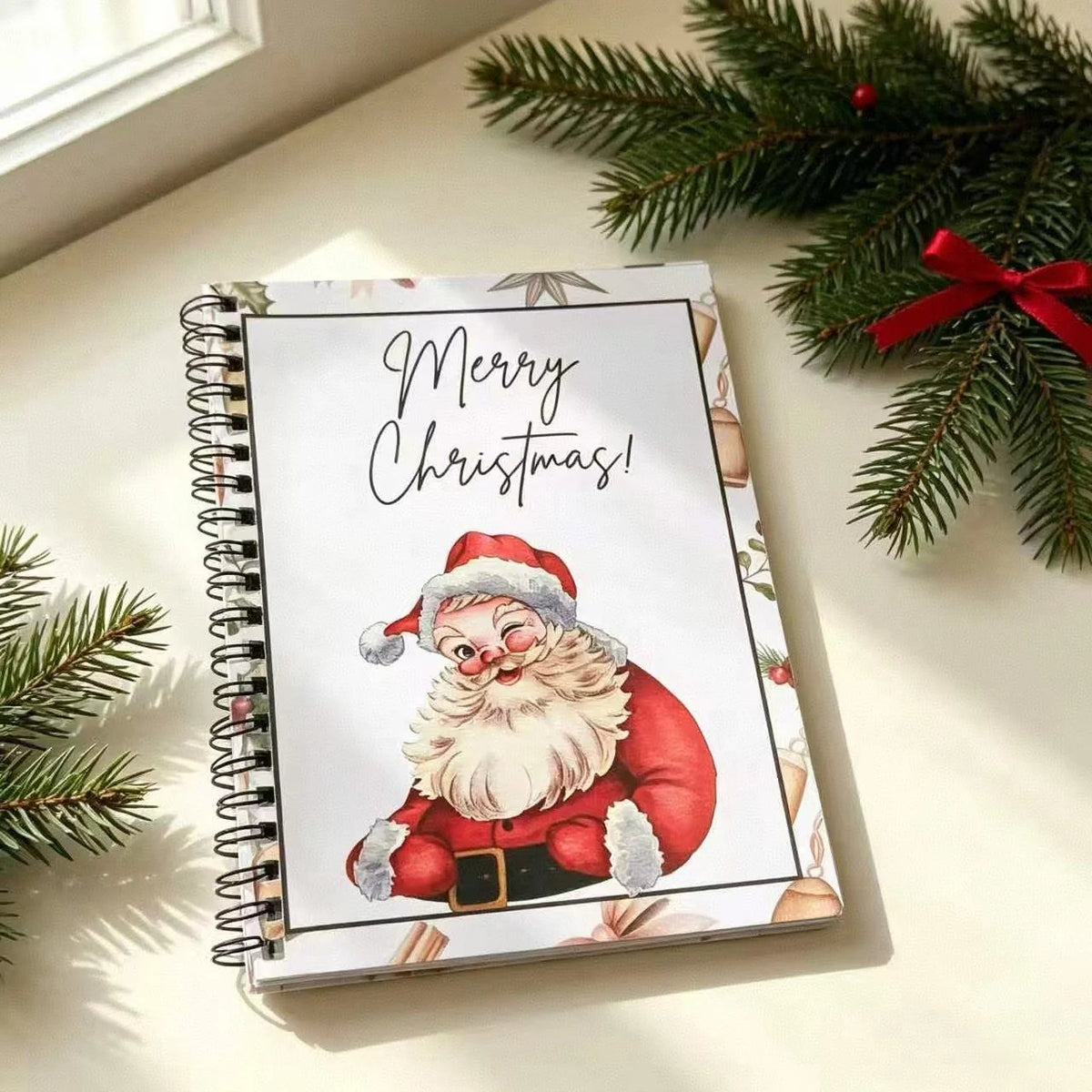 🔥𝗕𝗨𝗬 𝟮 𝗙𝗥𝗘𝗘 𝗦𝗛𝗜𝗣𝗣𝗜𝗡𝗚🎄Turn Gift Cards Into A Christmas Surprise - Spiral-Bound Christmas Gift Card Book🎁