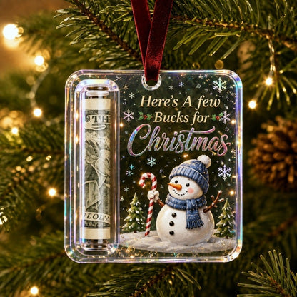 🎄💵Christmas Cash Gift Ornament- Make Cash Feel Like A Real Christmas Gift