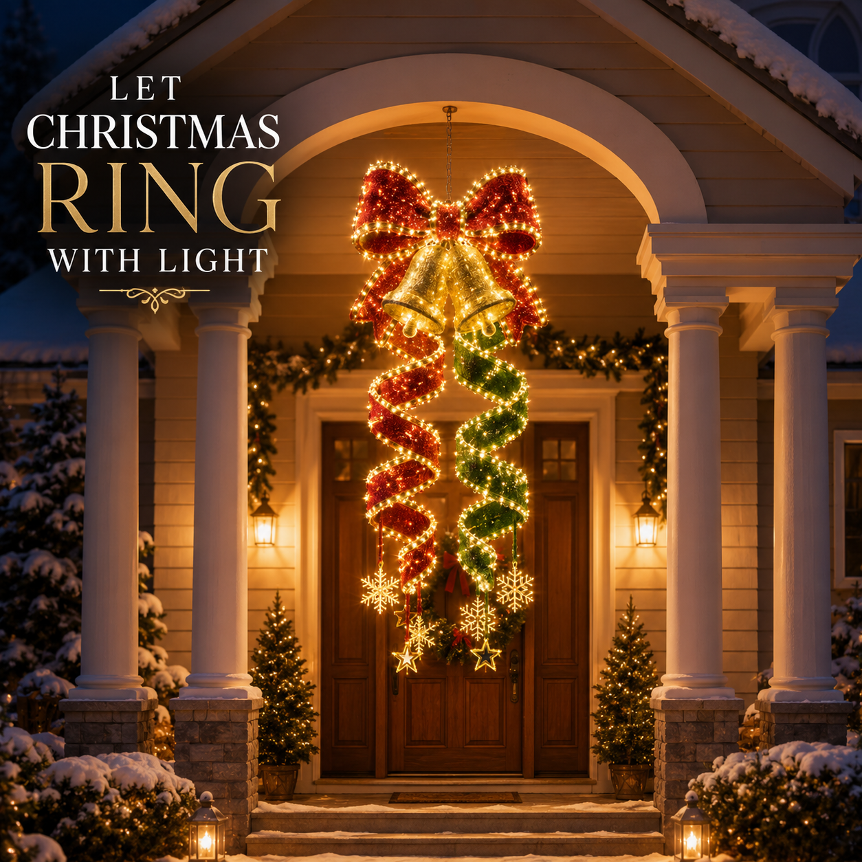🎅Christmas Early Discount 49% Off🎄Christmas Magic Spiral Hanging LED Light Collection