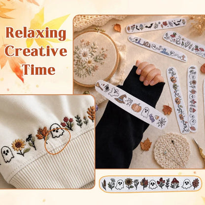 🎃🪡 Halloween Embroidery Pattern Set