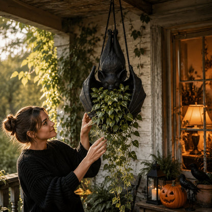 Hanging Bat Plant Pot