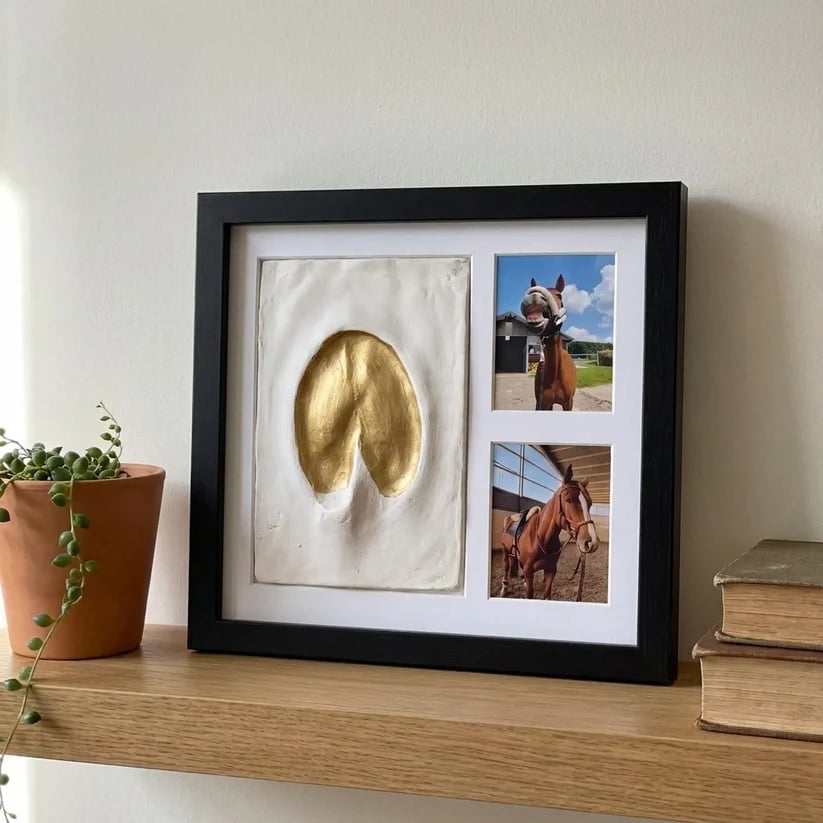 🐴Horse Hoofprint Keepsake Clay Kit💛Their actual hoofprint — made by your own hands.🖼️