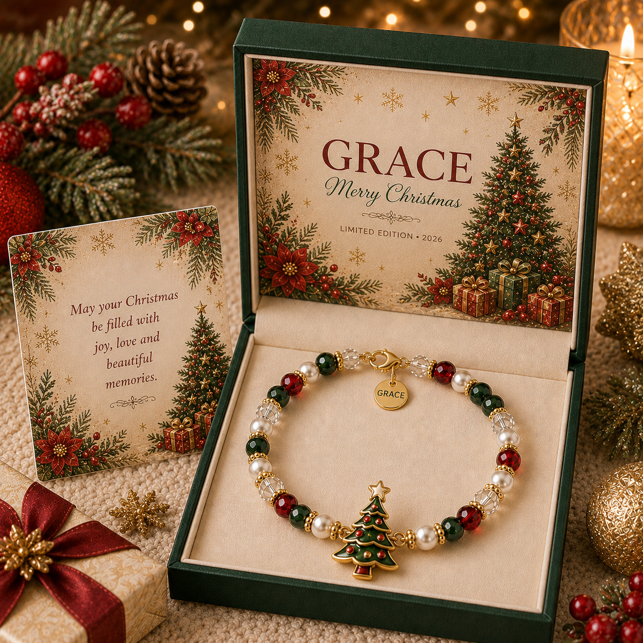 🎅Christmas Early Discount 49% Off🎄 Christmas Blessings Bracelet | Limited Edition 2026