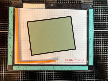 Ensemble de guides d'alignement pour travaux manuels en papier avec étui
