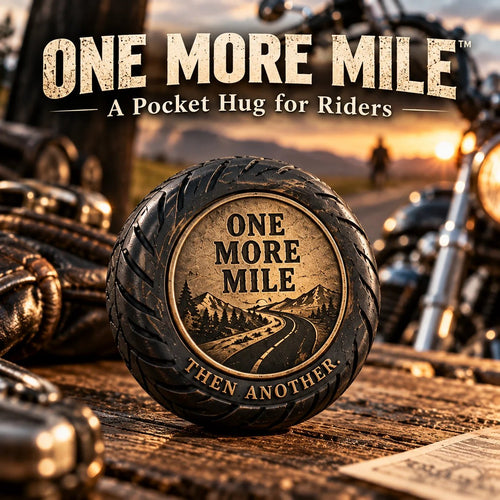 🏍️🛞 One More Mile™ Pocket Hug for Riders