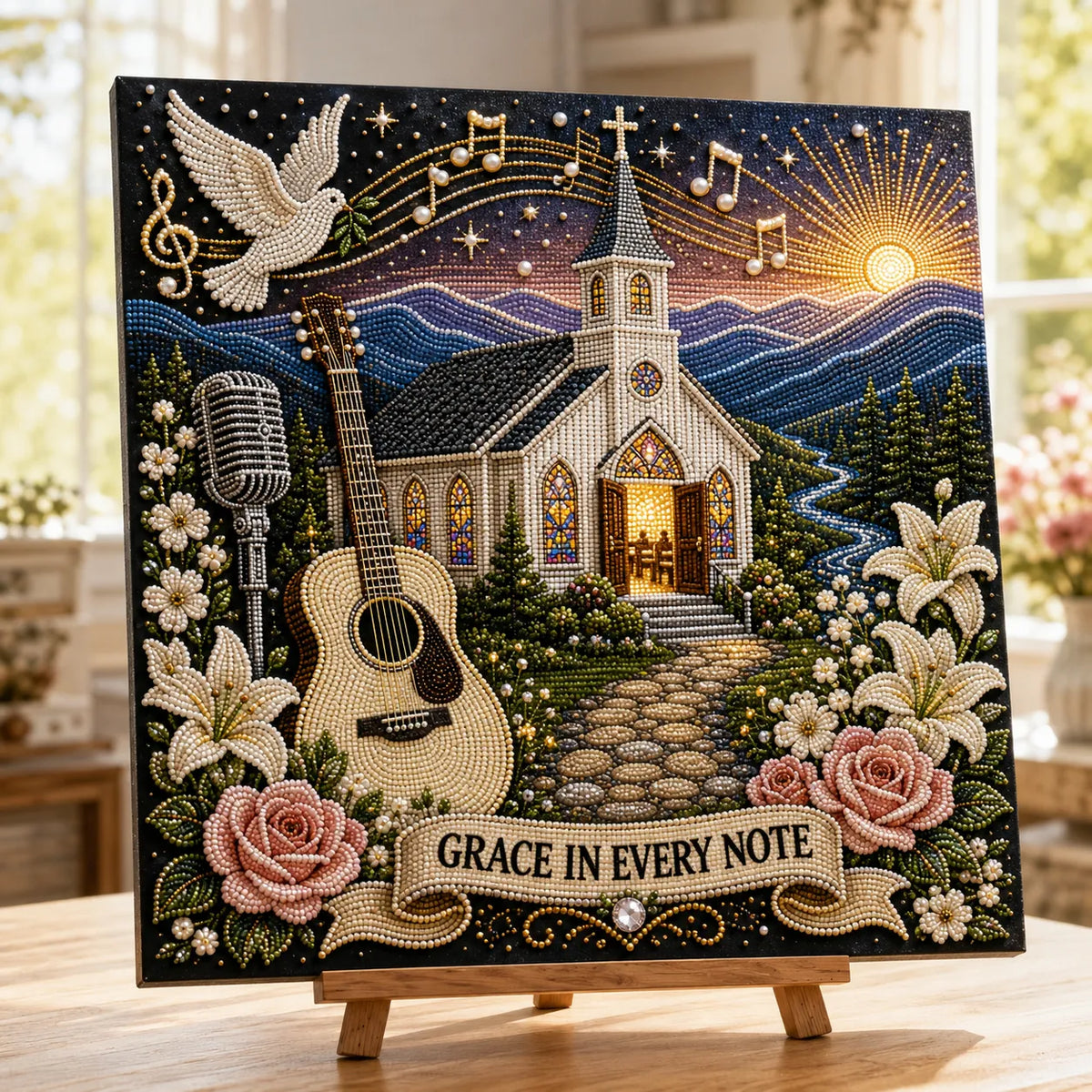 💥 LAST DAY 49% OFF – 🎤 Premium 3D Pearl Dolly Country Music Tribute Art Kit | Luxury Flocked Canvas with Scratch-Resistant Non-Fading Acrylic Resin Pearls & Faceted Drills DIY Keepsake Decor 💎✨
