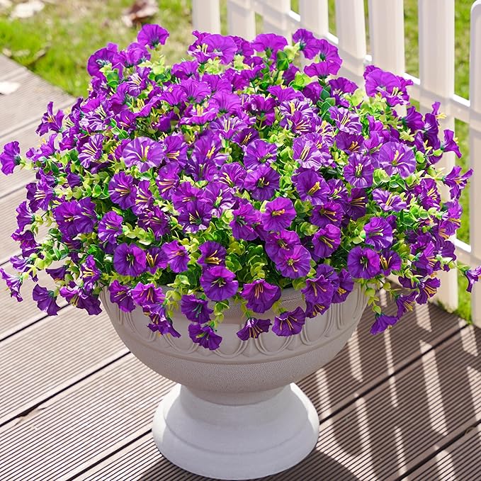 💥Upgraded high-end material🌸UV-resistant and non-fading morning glory