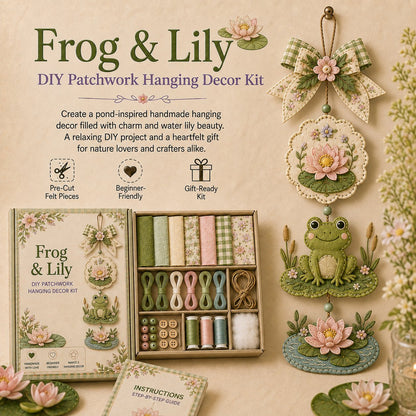 🔥Last Day BUY 3 GET 1 FREE✨ DIY Patchwork Hanging Decor Kit | A Heartfelt Handmade Decoration Full of Love & Memories