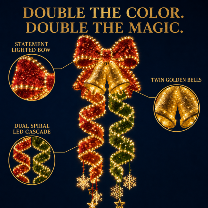 🎅Christmas Early Discount 49% Off🎄Christmas Magic Spiral Hanging LED Light Collection
