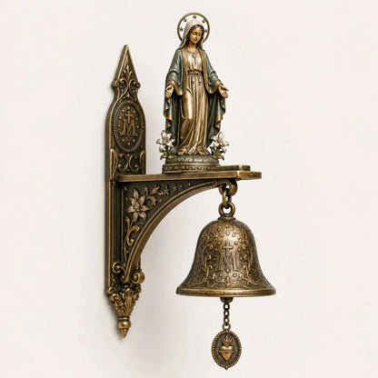 🔥HOT SALE🔥🙏 Our Lady of Grace Wall Bell – A Gift of Faith, Grace & Love 🔔