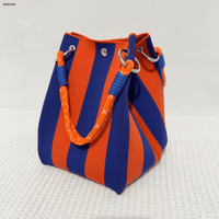 Orange Blue Stripe