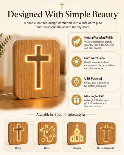 🔥LAST DAY 49% OFF-✨ A Gentle Light For The Moments That Matter ✝️