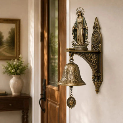 🔥HOT SALE🔥🙏 Our Lady of Grace Wall Bell – A Gift of Faith, Grace & Love 🔔