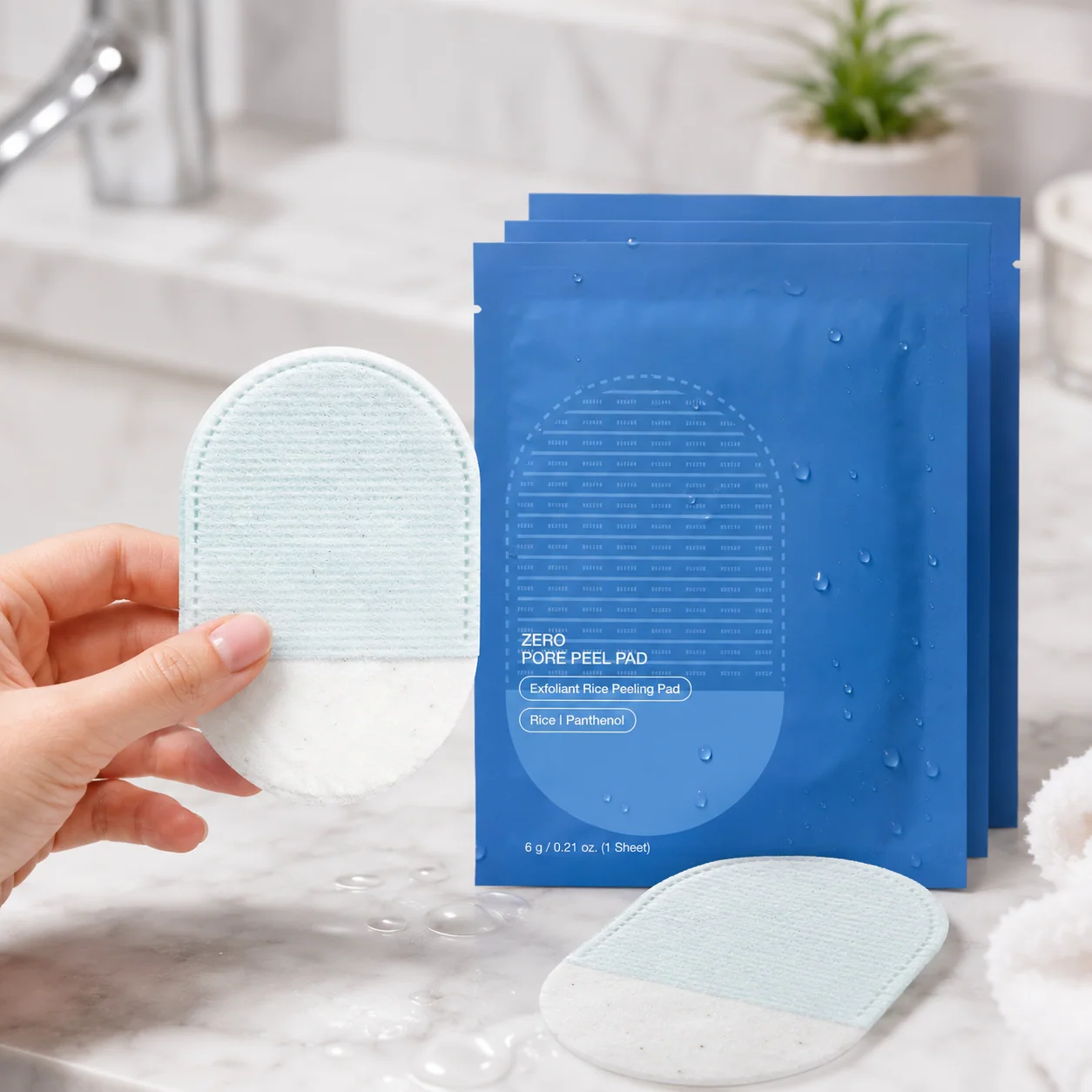 Body Exfoliating Scrub Pads For Bumpy Flaky Skin 8 Pack