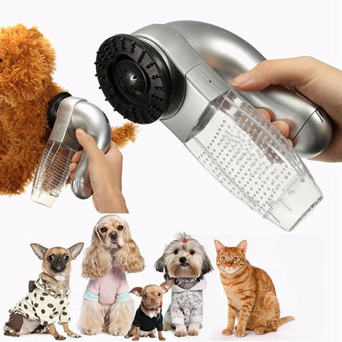 🐾 Cordless Pet Hair Vacuum – Groom & Vacuum at the Same Time, No Mess, No Stress