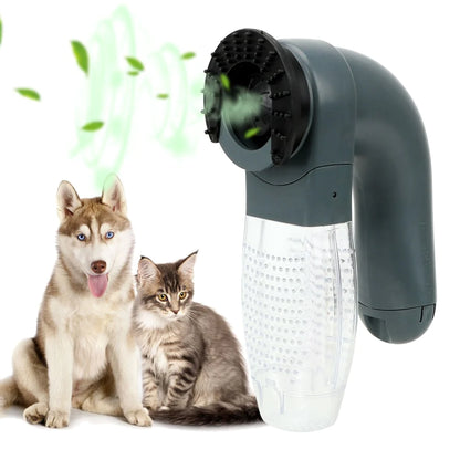 🐾 Cordless Pet Hair Vacuum – Groom & Vacuum at the Same Time, No Mess, No Stress