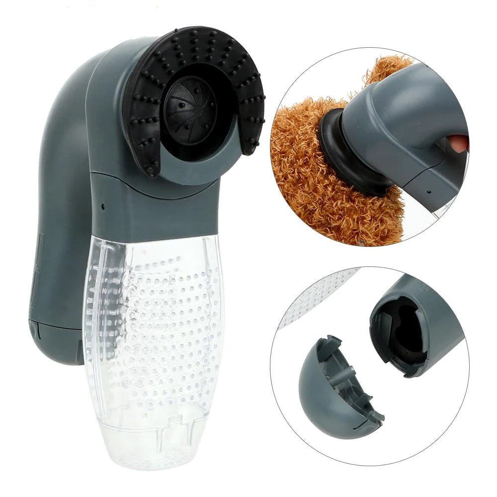 🐾 Cordless Pet Hair Vacuum – Groom & Vacuum at the Same Time, No Mess, No Stress