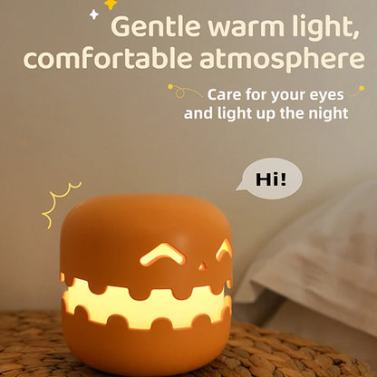 🔥2026 Bestseller🔥 Cute Pumpkin Night Light – Cozy Glow for Kids' Rooms, Parties & Halloween