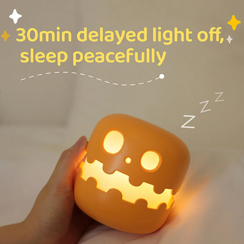 🔥2026 Bestseller🔥 Cute Pumpkin Night Light – Cozy Glow for Kids' Rooms, Parties & Halloween