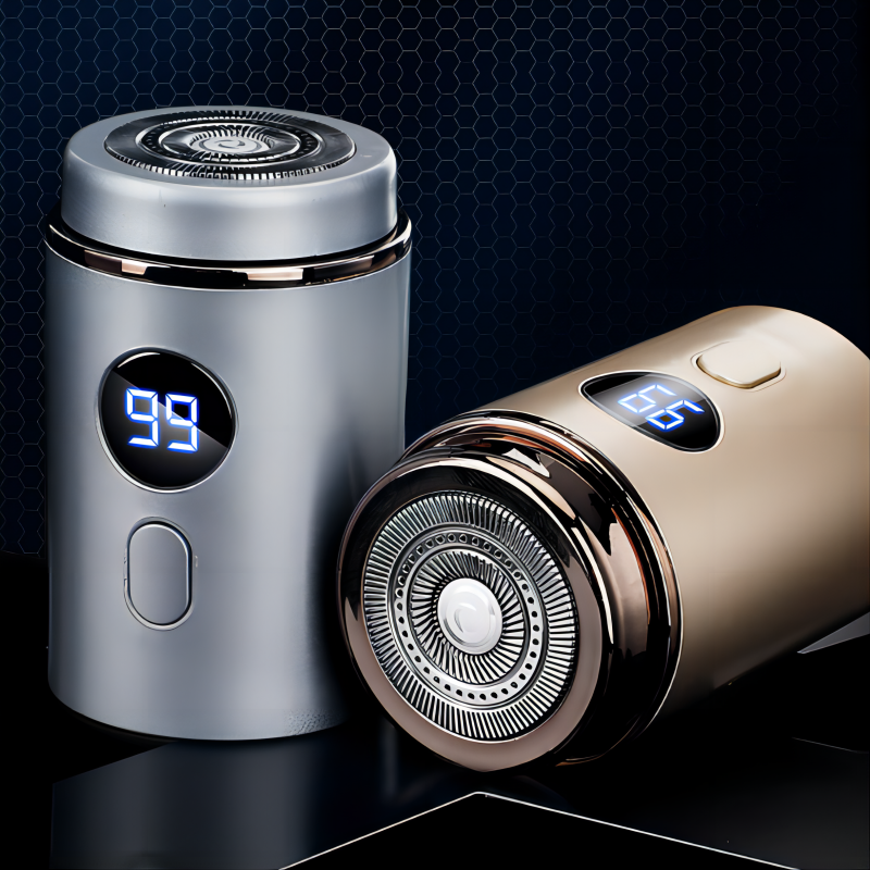 ⏰LAST DAY 57%OFF🔥Smart Mini Electric Shaver – LED Display, Waterproof & Portable