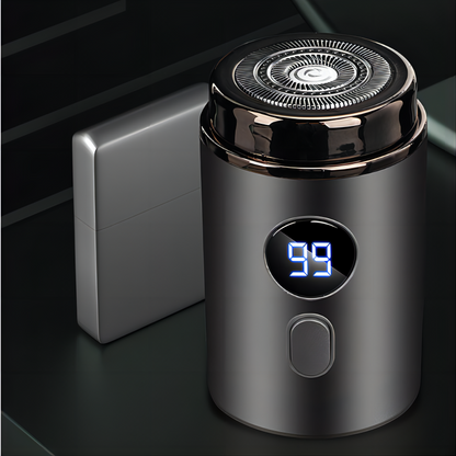 ⏰LAST DAY 57%OFF🔥Smart Mini Electric Shaver – LED Display, Waterproof & Portable