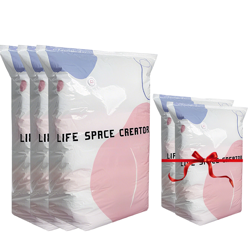 ⏳ Limited-Time Sale 🔥 - Pump-Free Vacuum Compression Bags, Large Size