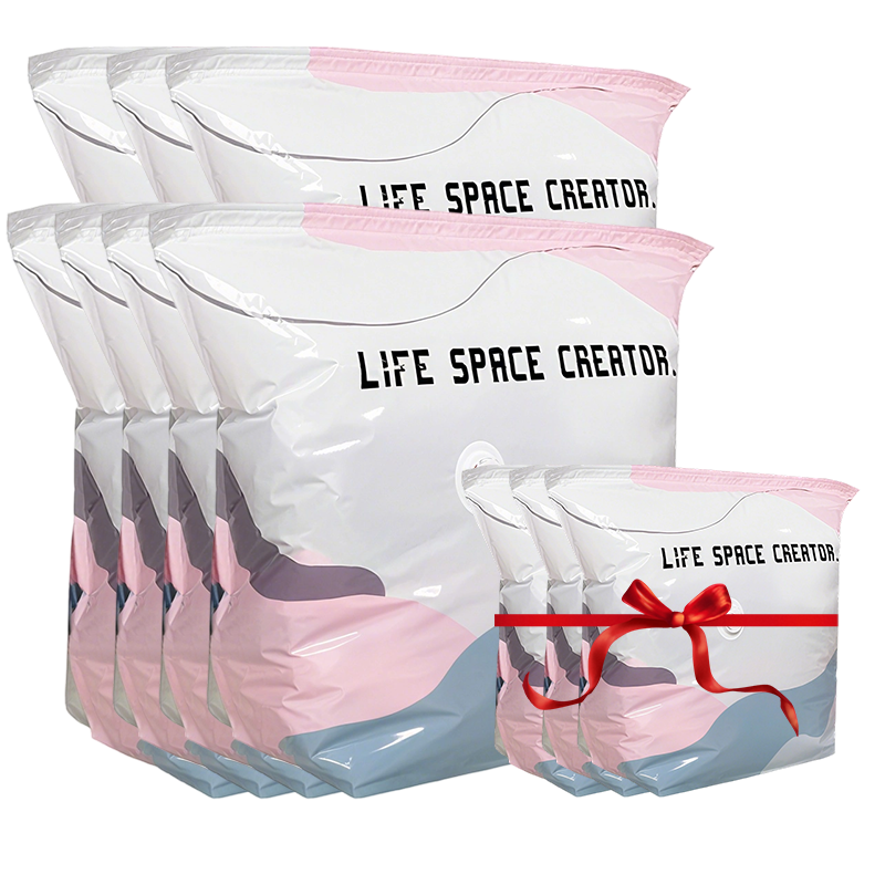 ⏳ Limited-Time Sale 🔥 - Pump-Free Vacuum Compression Bags, Large Size
