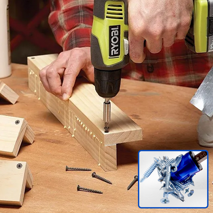⚡3-in-1 Magnetic Screwdriver Ring – Quick Bit Swap, Secure Hold & Portable 🧲