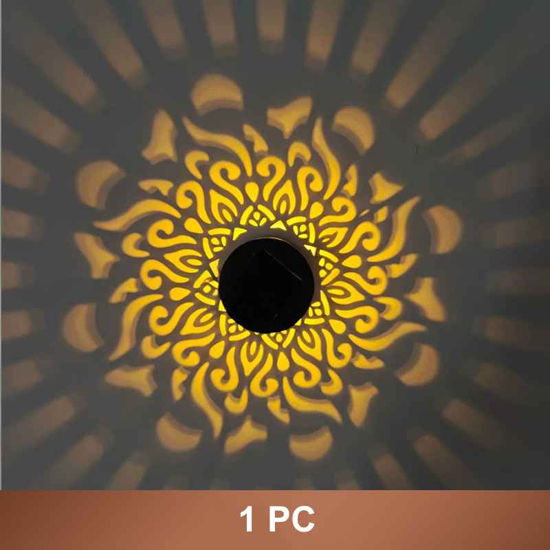 🌞✨ 50% OFF SALE! Solar Mandala Lamp – Magical Outdoor Decoration
