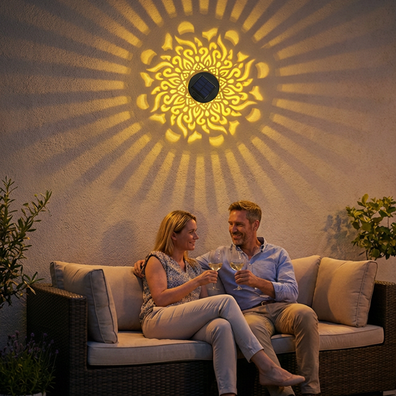 🌞✨ 50% OFF SALE! Solar Mandala Lamp – Magical Outdoor Decoration