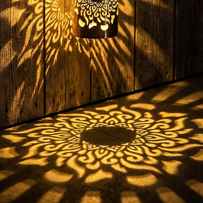 🌞✨ 50% OFF SALE! Solar Mandala Lamp – Magical Outdoor Decoration