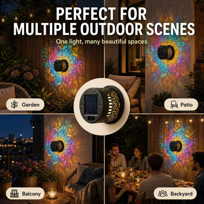 🌞✨ 50% OFF SALE! Solar Mandala Lamp – Magical Outdoor Decoration