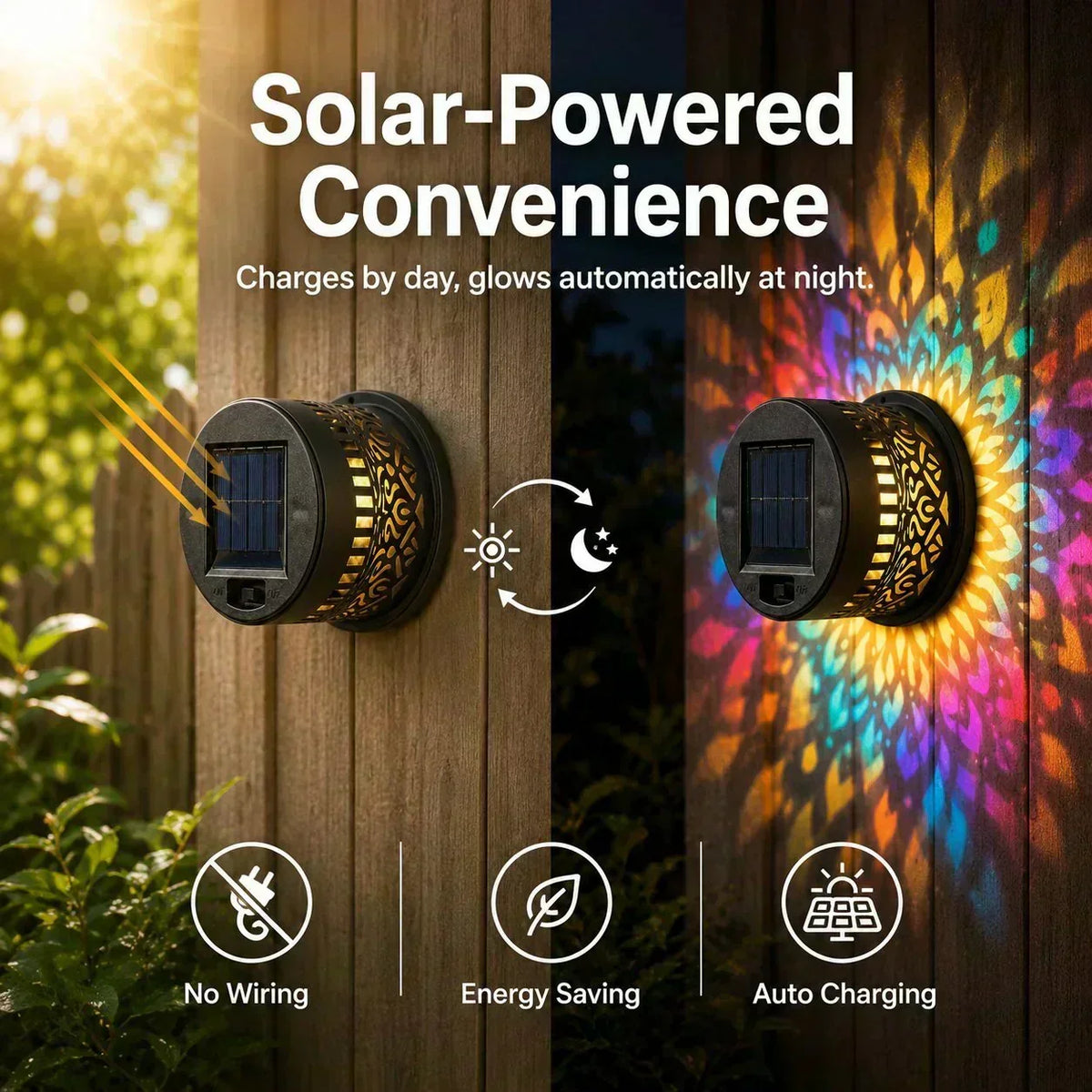 🌞✨ 50% OFF SALE! Solar Mandala Lamp – Magical Outdoor Decoration